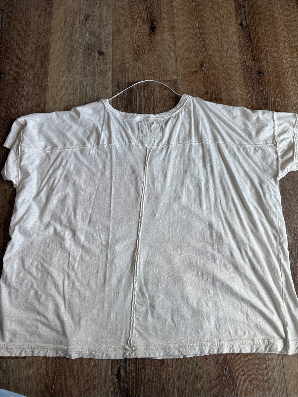 We The Free White Tee with Pink & Orange Sun Motifs - Picture 4 of 4
